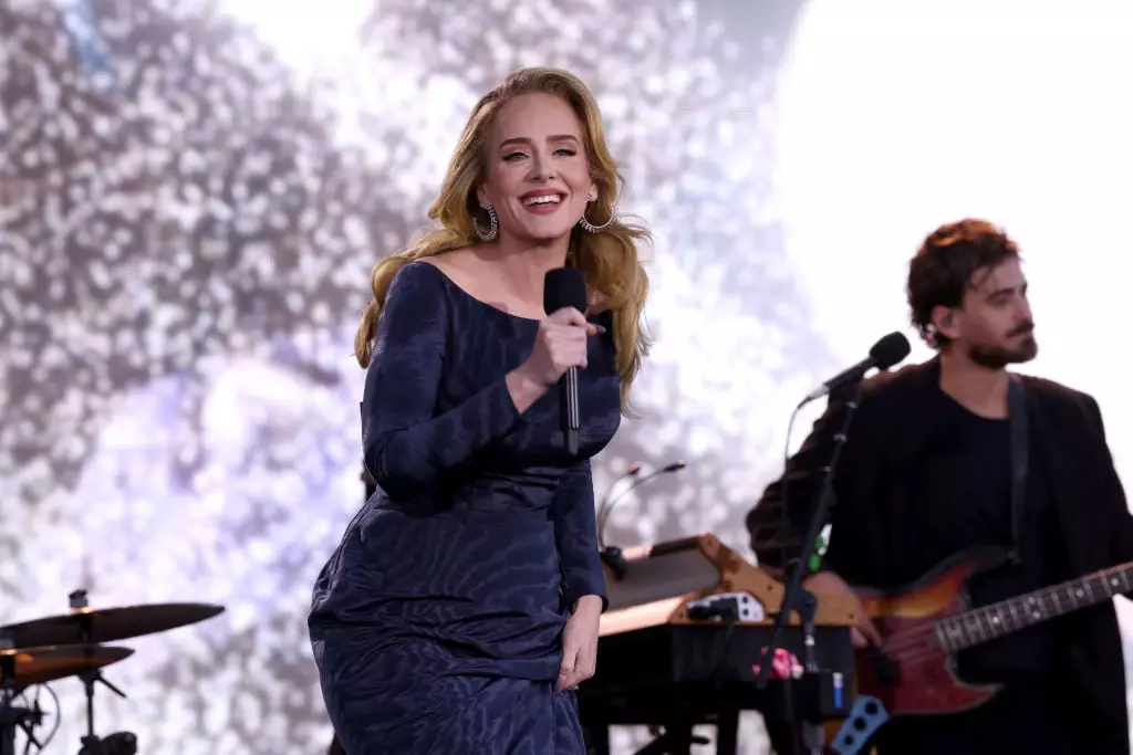 Adele reconciled with her dad (Photo by Kevin Mazur/Getty Images for AD)