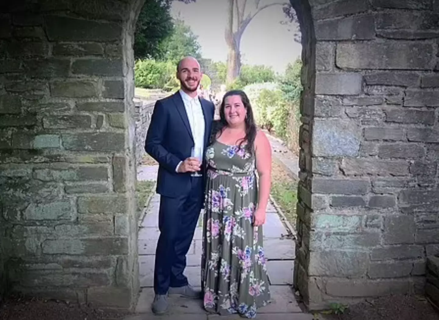 Brian Laundrie and his sister Cassie, who has addressed things on social media (Netflix)