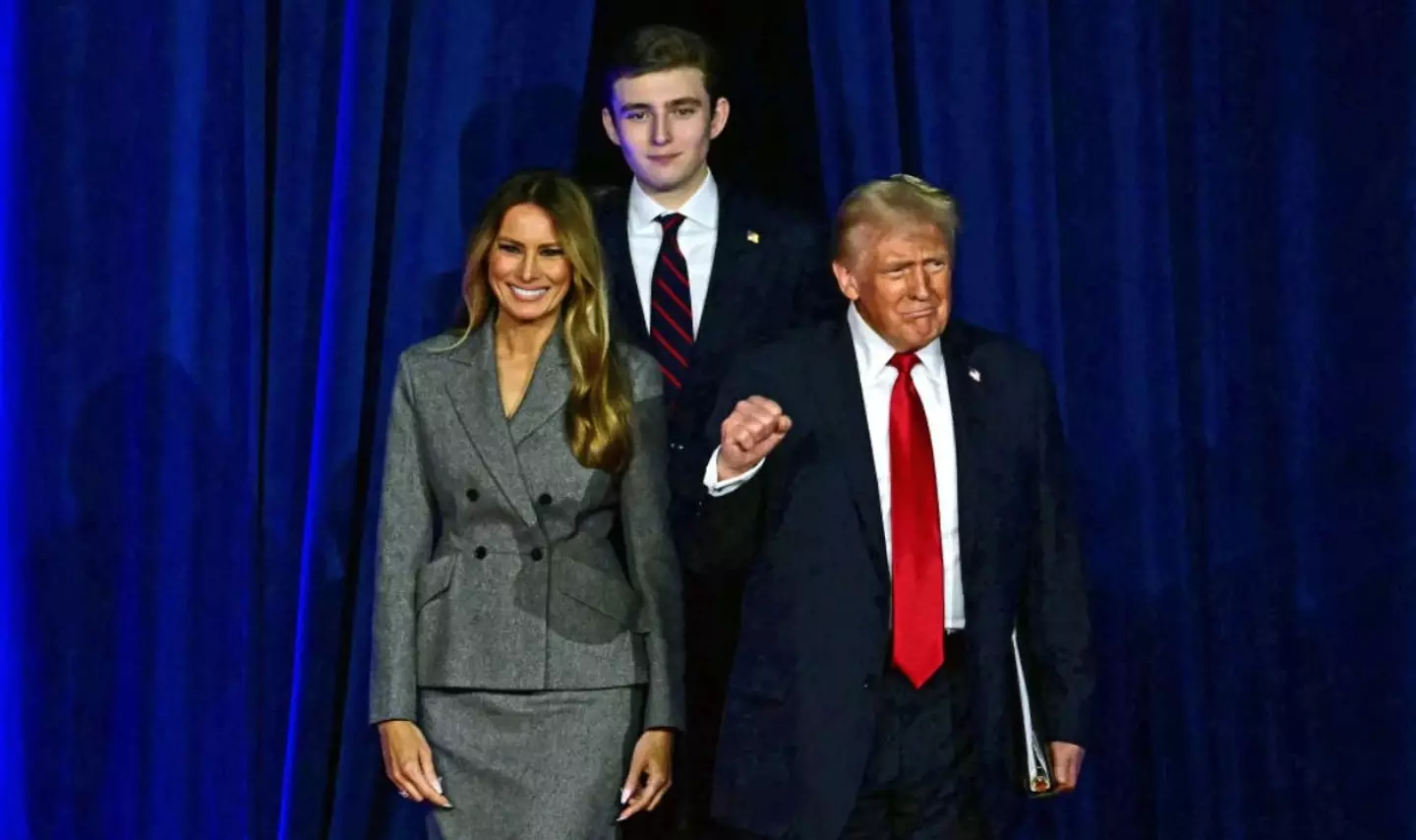 The expert claims the 18-year-old could have a 'more active role' in the Trump political firmament (JIM WATSON/AFP via Getty Images)