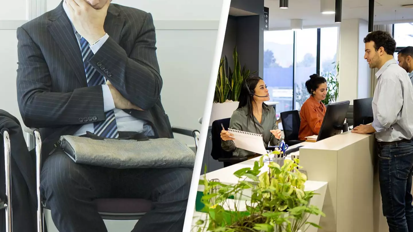 Man immediately rejected from job interview after failing simple test at reception