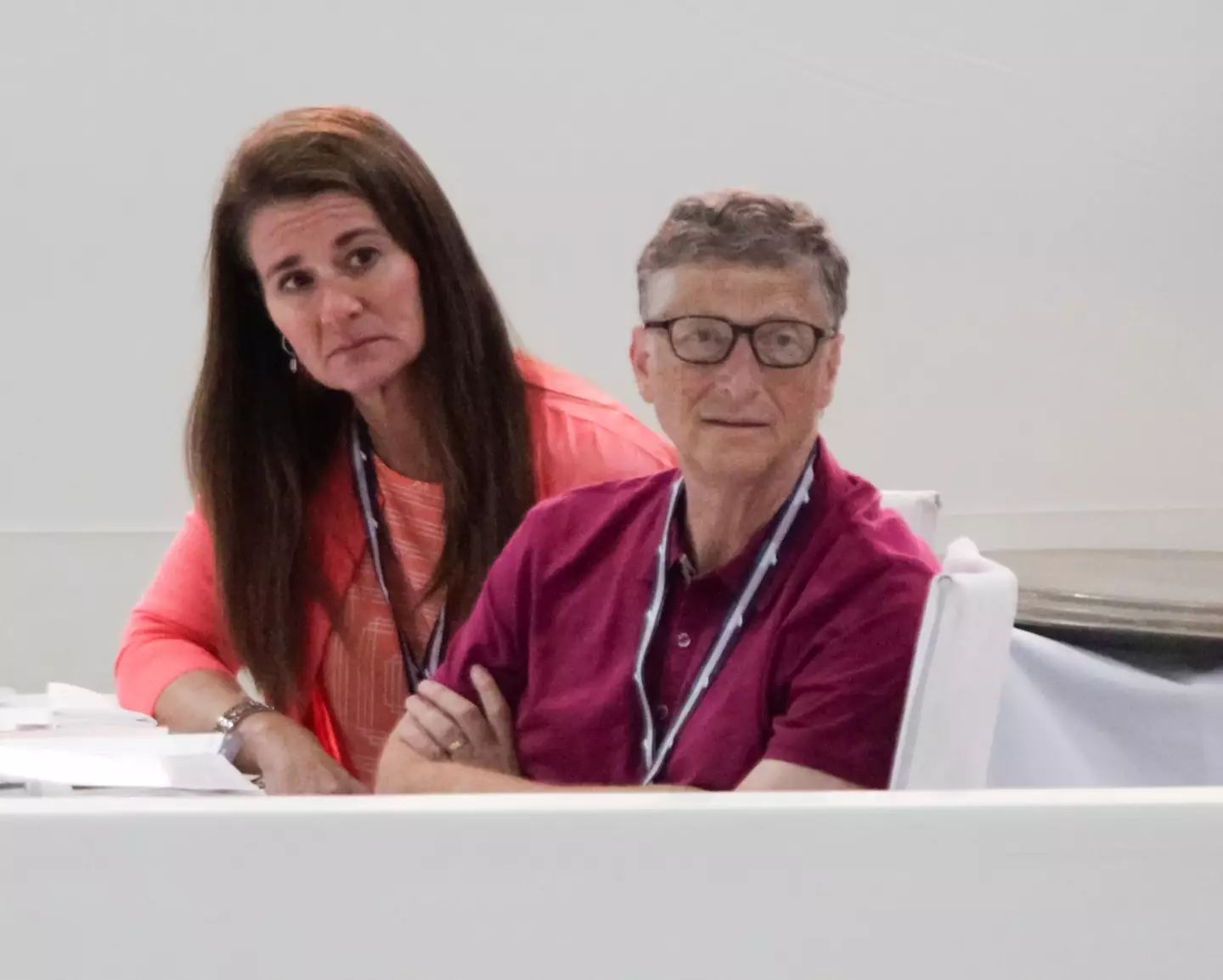 Melinda and Bill Gates. (Alamy)