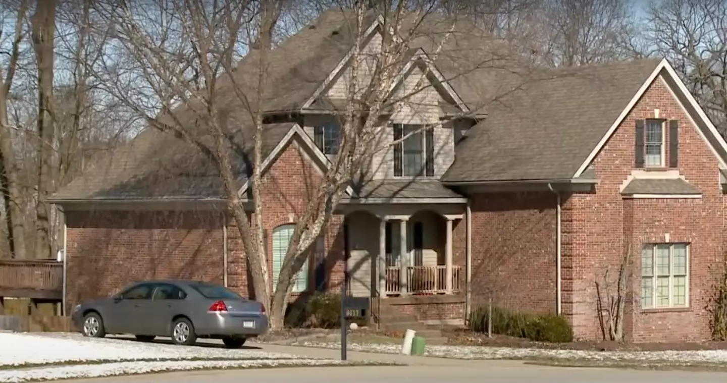 Deborah is believed to have gone out for 20 minutes on Valentine's Day, which infuriated Meyer (YouTube/WLKY News Louisville)