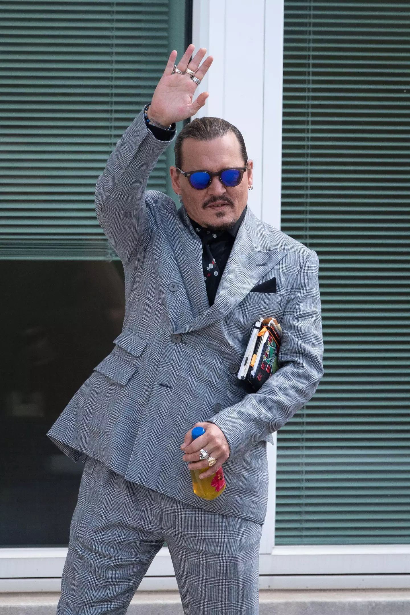 The actor claims Amber Heard severed his finger with a vodka bottle.