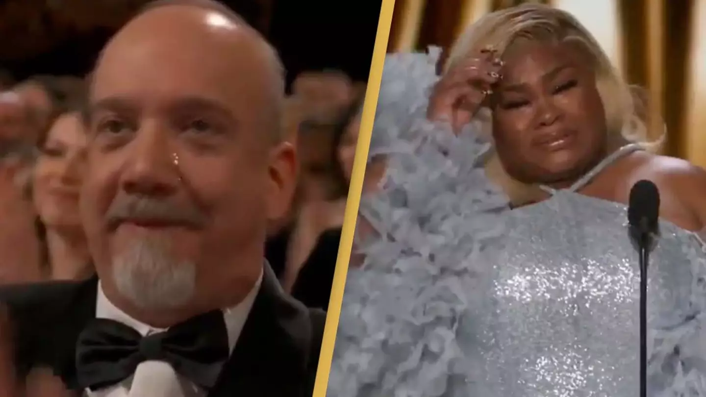 Paul Giamatti praised for crying during Da’Vine Joy Randolph's speech in heartwarming Oscars moment