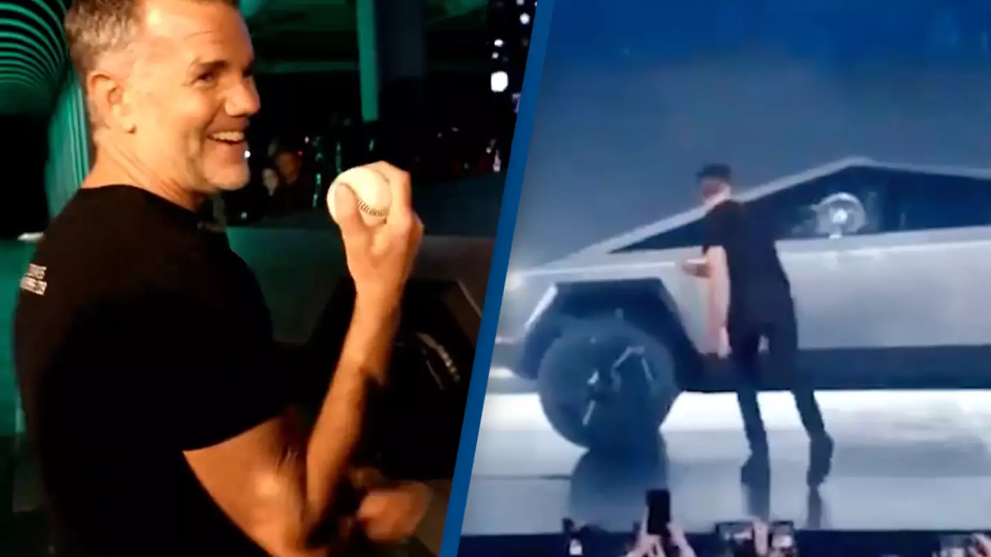 Elon Musk attempts Cybertruck window stunt again after it went so badly wrong before