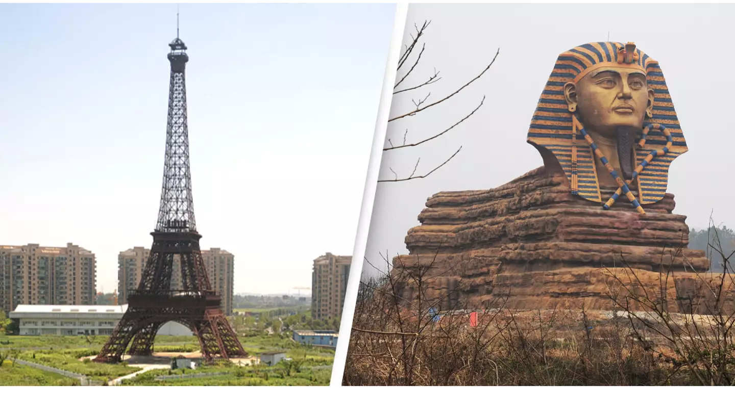 Inside China's 'Bizarre' Fake Landmarks Including Eiffel Tower And Tower Bridge