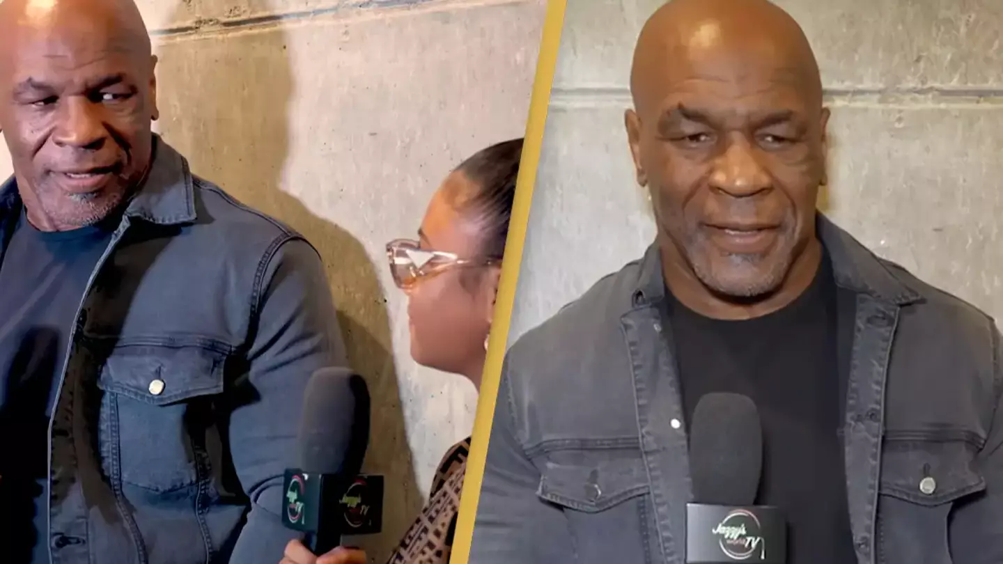 Mike Tyson 'forgets he's talking to kid' with extremely awkward honest answer to her question