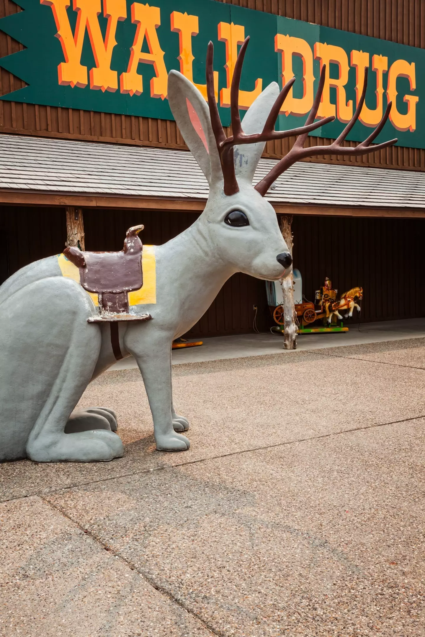 One of the many attractions at Wall Drug. (Universal Images Group via Getty Images)