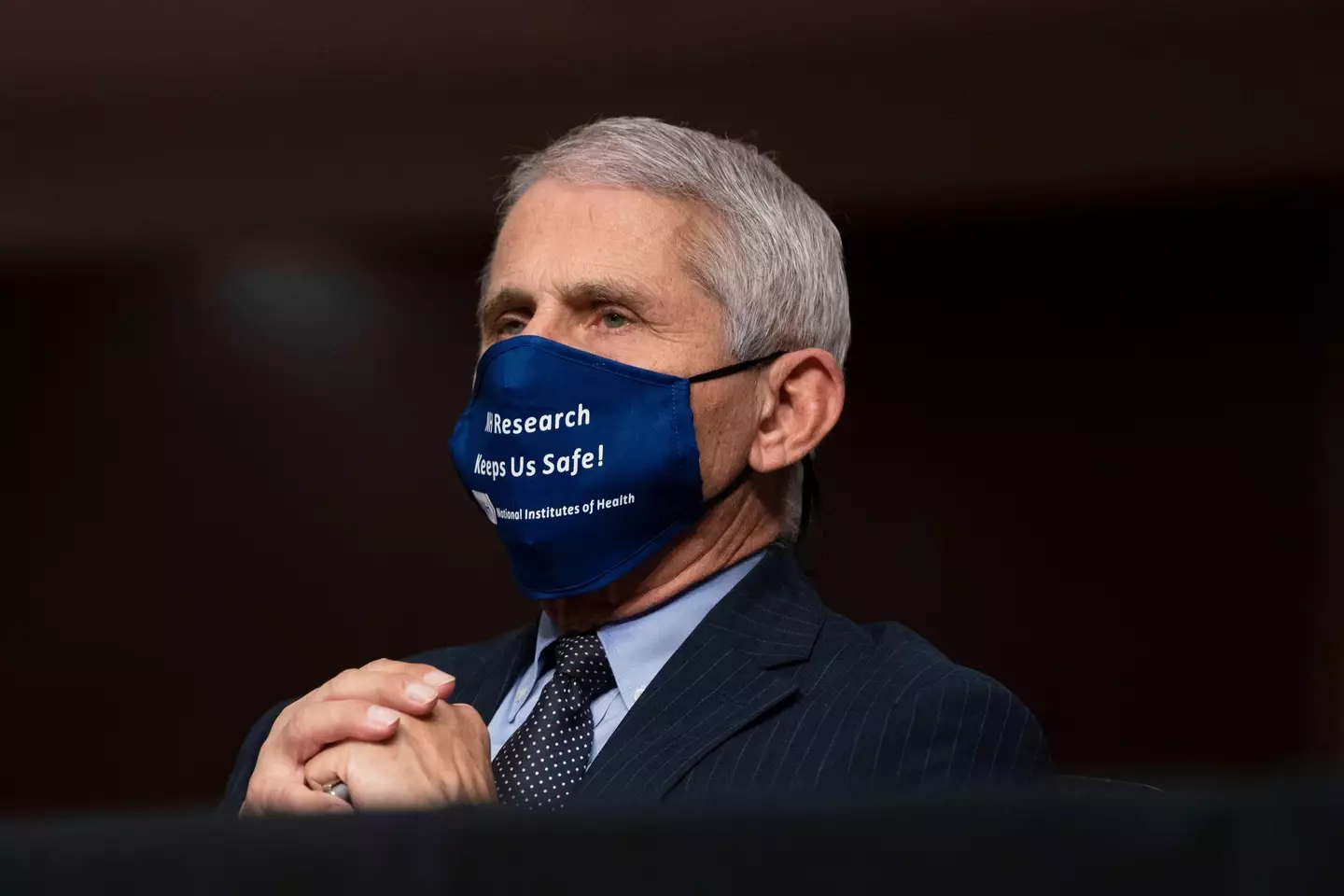 Dr Fauci said the new BQ.1 variant has a 'pretty troublesome doubling time'.