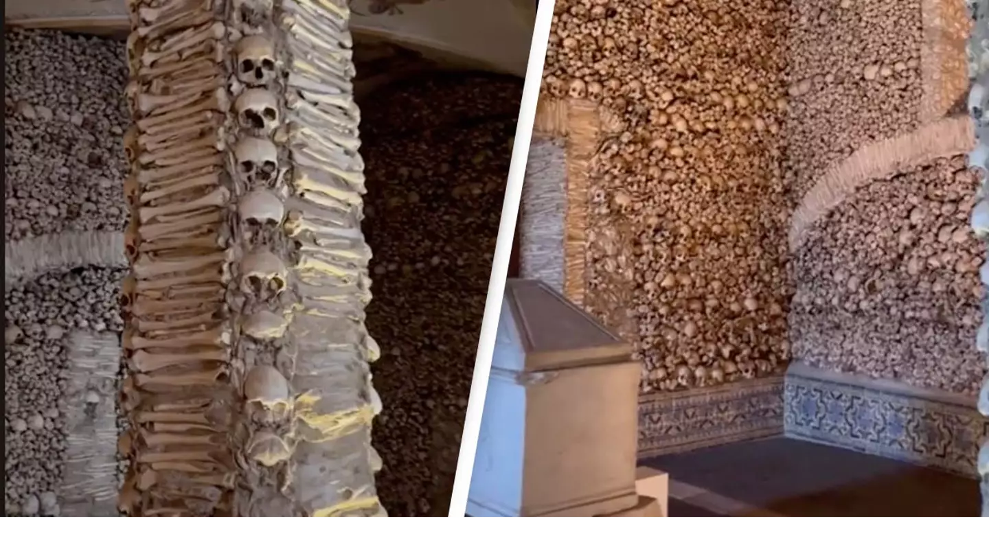 Inside The Chapel Built With The Bones Of Over 5,000 Corpses
