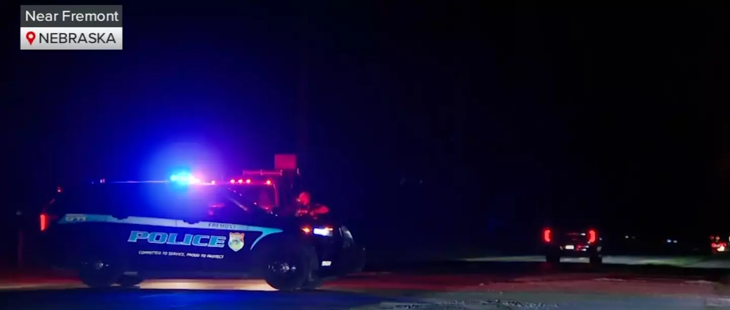 The crash happened at the Platte River in Nebraska (YouTube/ABC 7 Chicago)