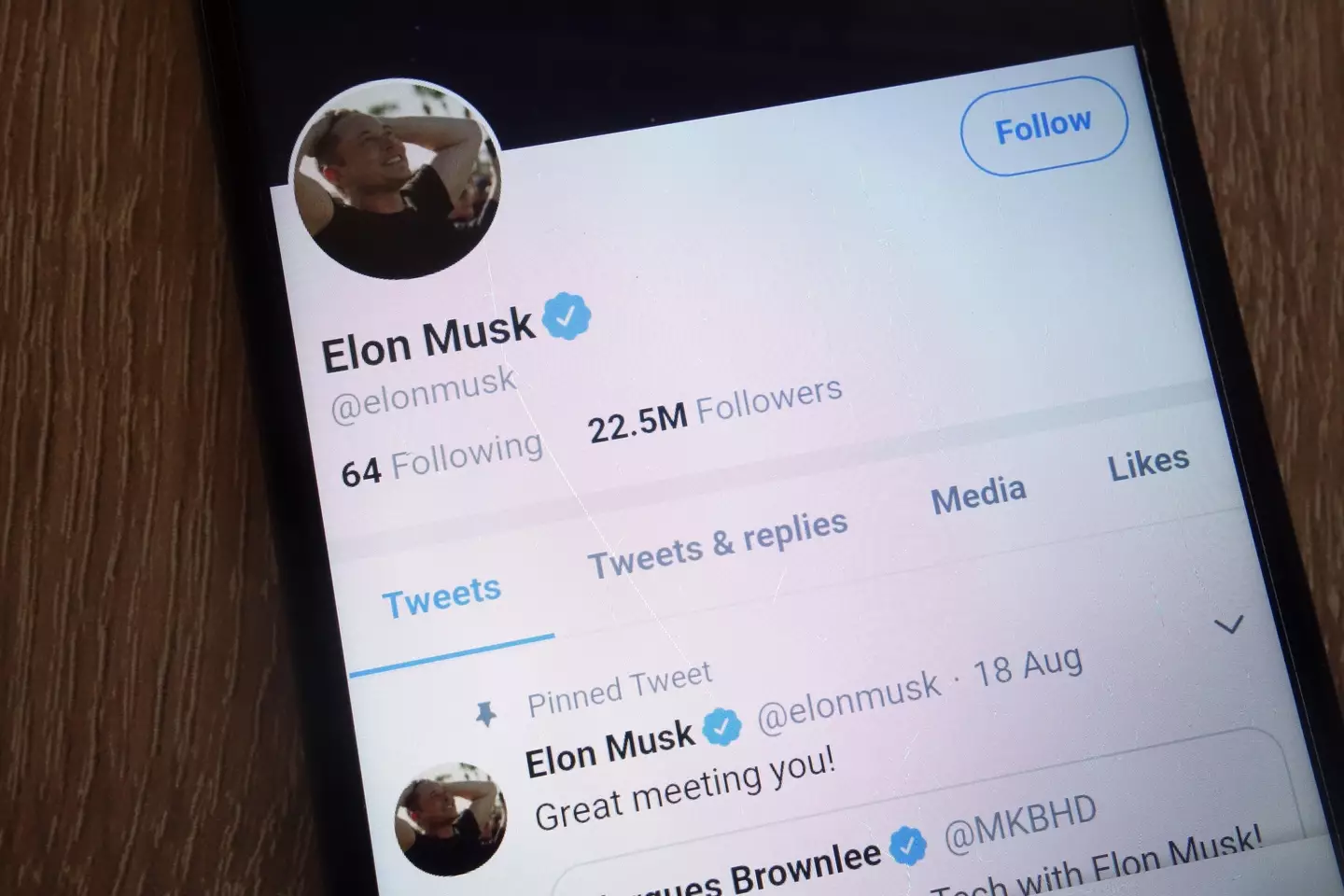 Elon Musk - a prolific tweeter - bought Twitter in October 2022.