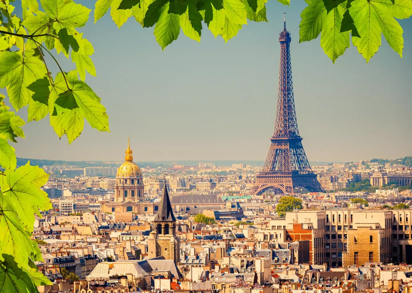 The Eiffel Tower has a belting history.