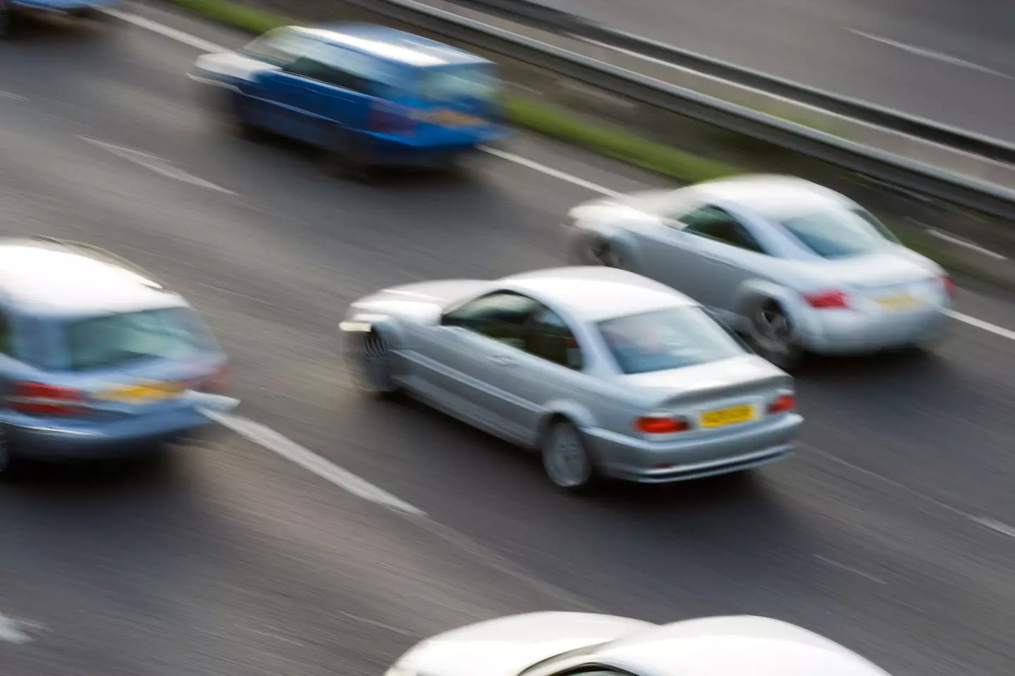 Cars on the motorway (Alamy)