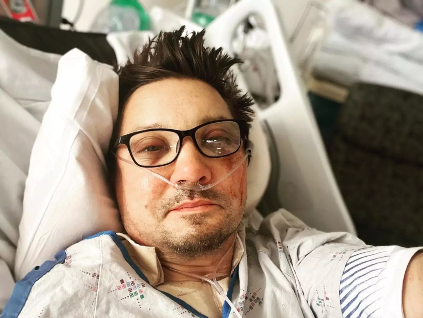 Jeremy Renner was involved in the terrifying accident earlier this month.
