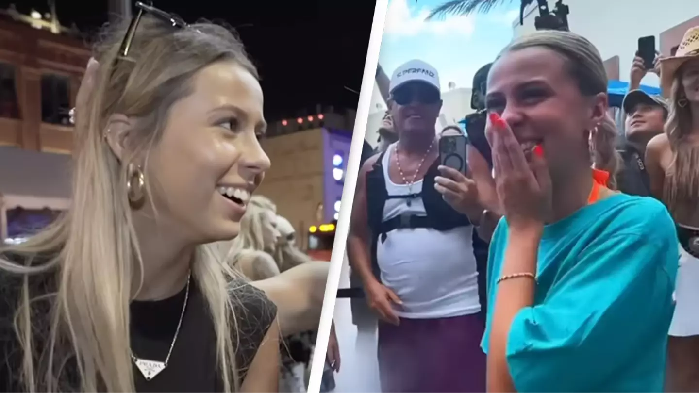 Hawk Tuah woman moved to tears as she’s paid staggering amount for appearance