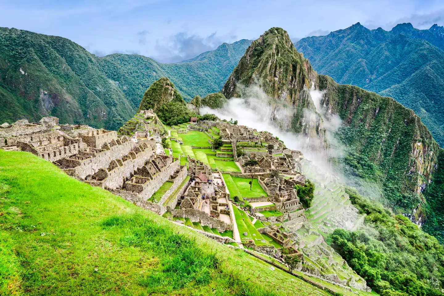 Machu Picchu was re-discovered in 1911.
