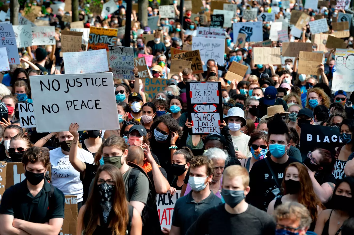 The murder sparked mass protests across the US.