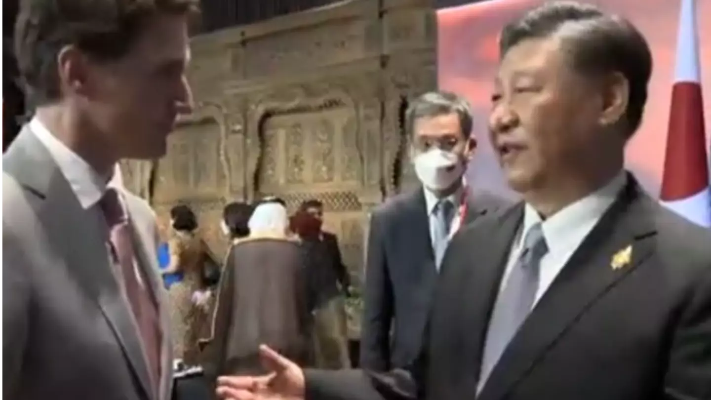Xi Jinping caught tearing into Justin Trudeau in awkward footage at G20 summit
