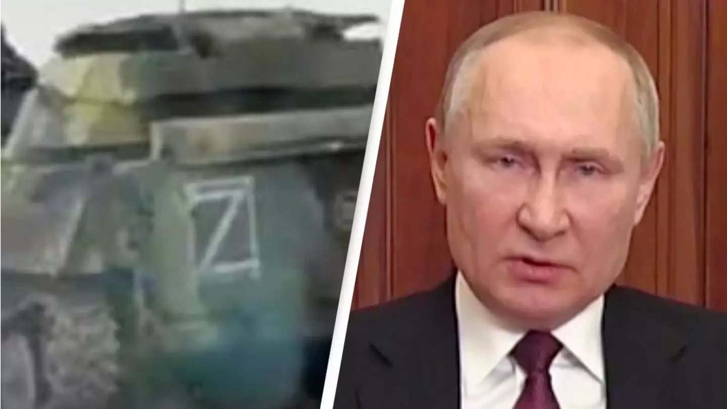 Putin Expert Shares Sinister Theory Behind Russia's 'Z' Symbol