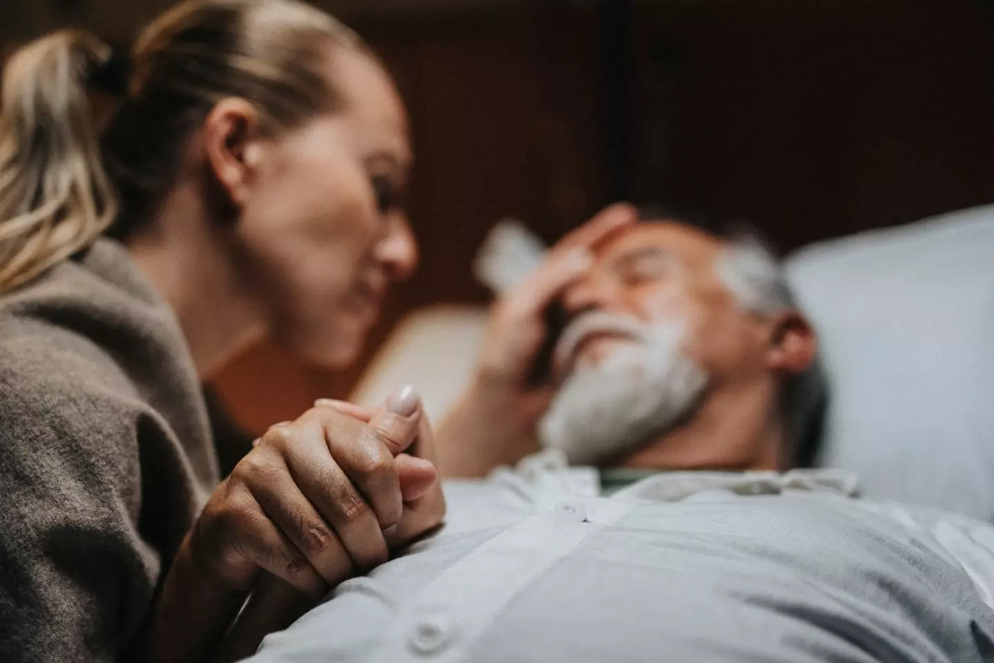 The sound typically signifies a person has around a day left to live (Getty Stock Images)