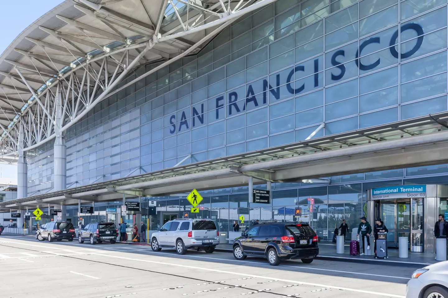 A Delta Airlines pilot was arrested at San Francisco International Airport on Saturday (Getty Stock Image)