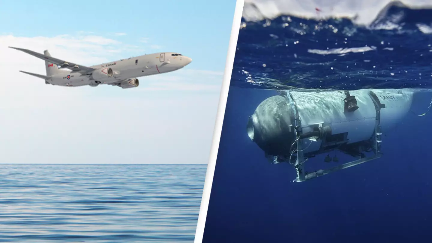 Leaked document reveals banging heard by plane as hunt for missing Titanic tourist sub continues