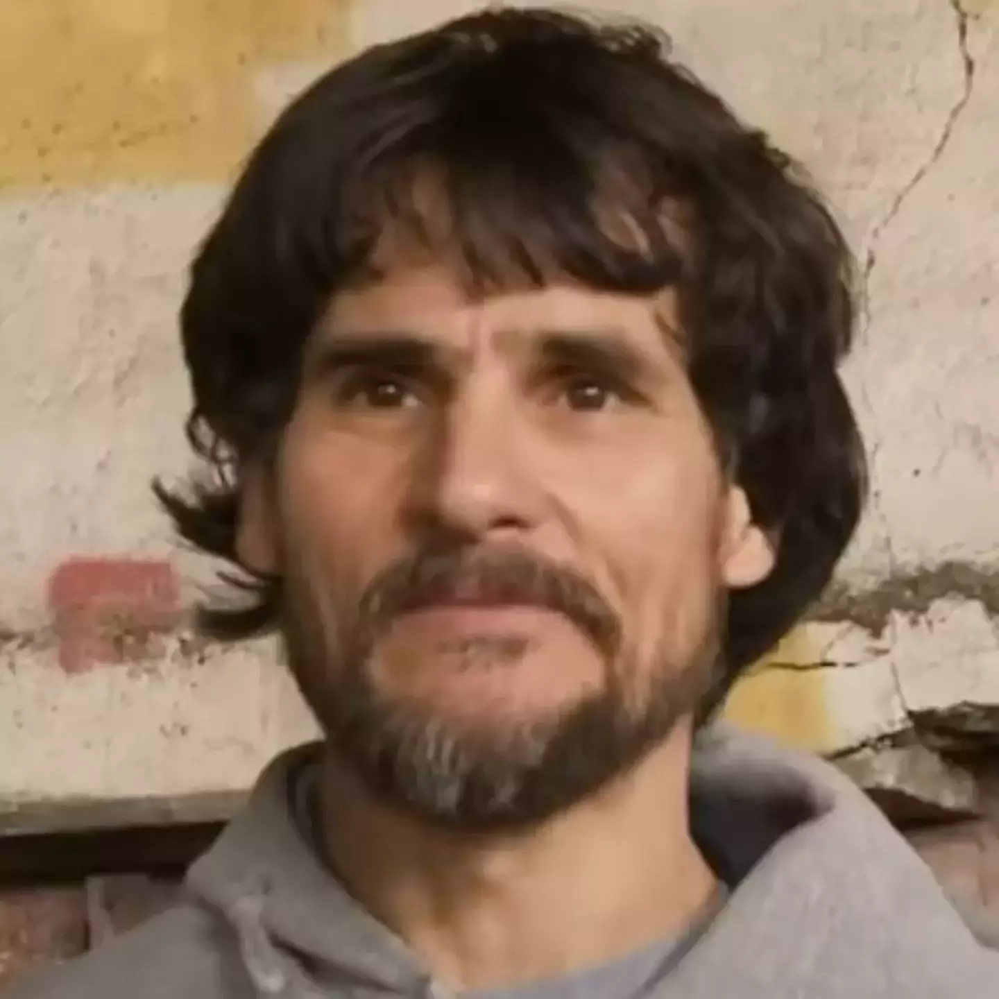 Carlos said he had been living there for two years. (YouTube/Erik K Swanson)