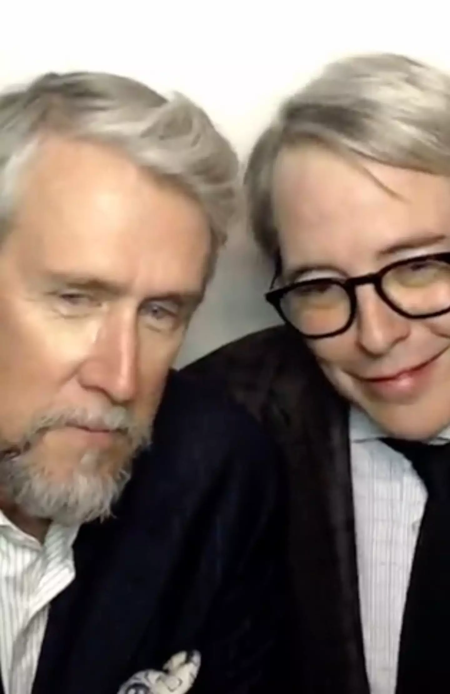 I'm not crying you are.