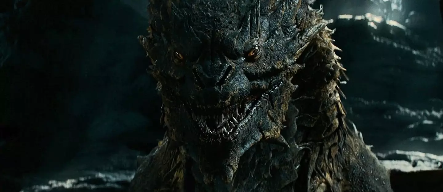 The dragon is voiced by Shohreh Aghdashloo.