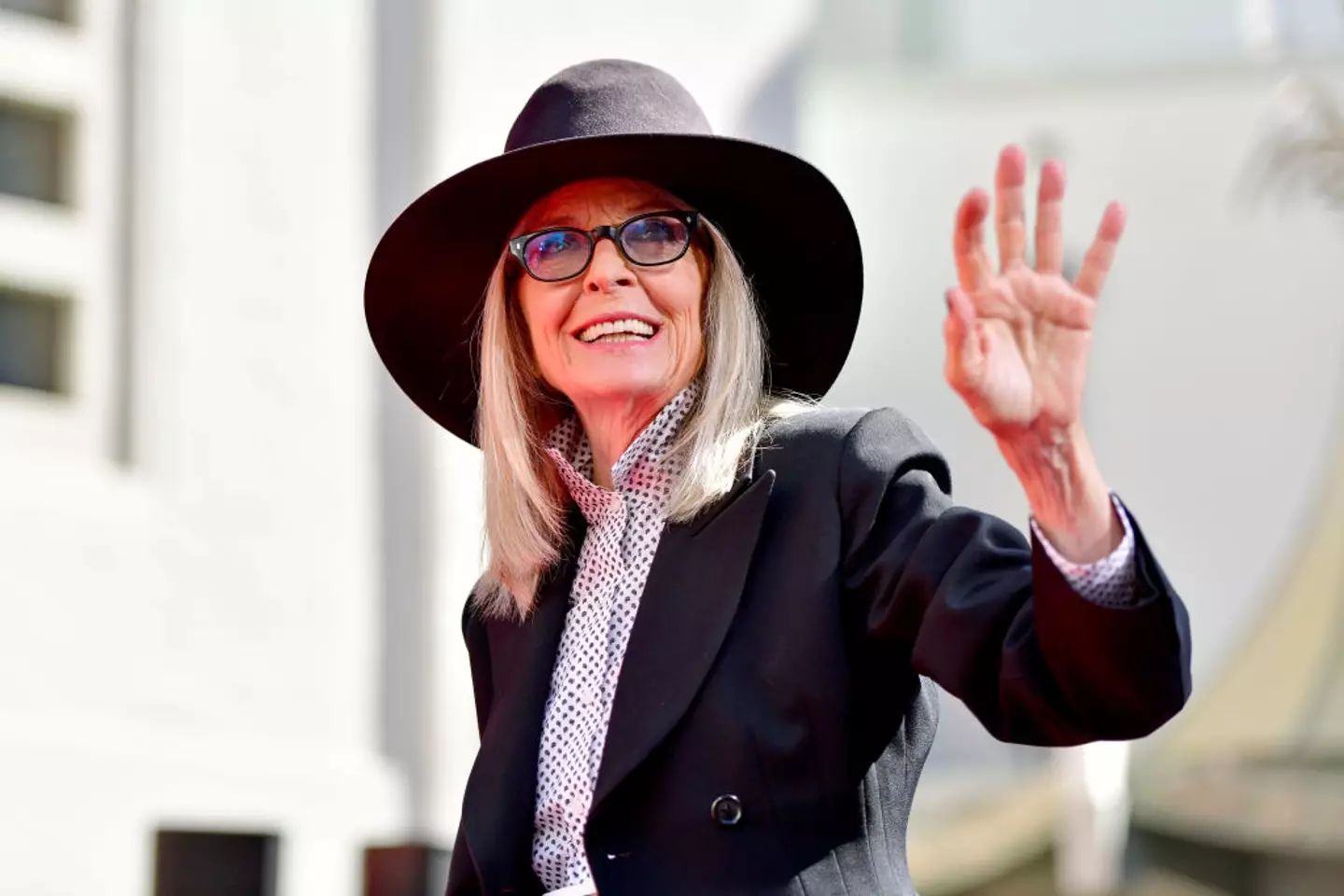 Diane Keaton died at the age of 79 on Saturday (Jerod Harris/Getty Images)