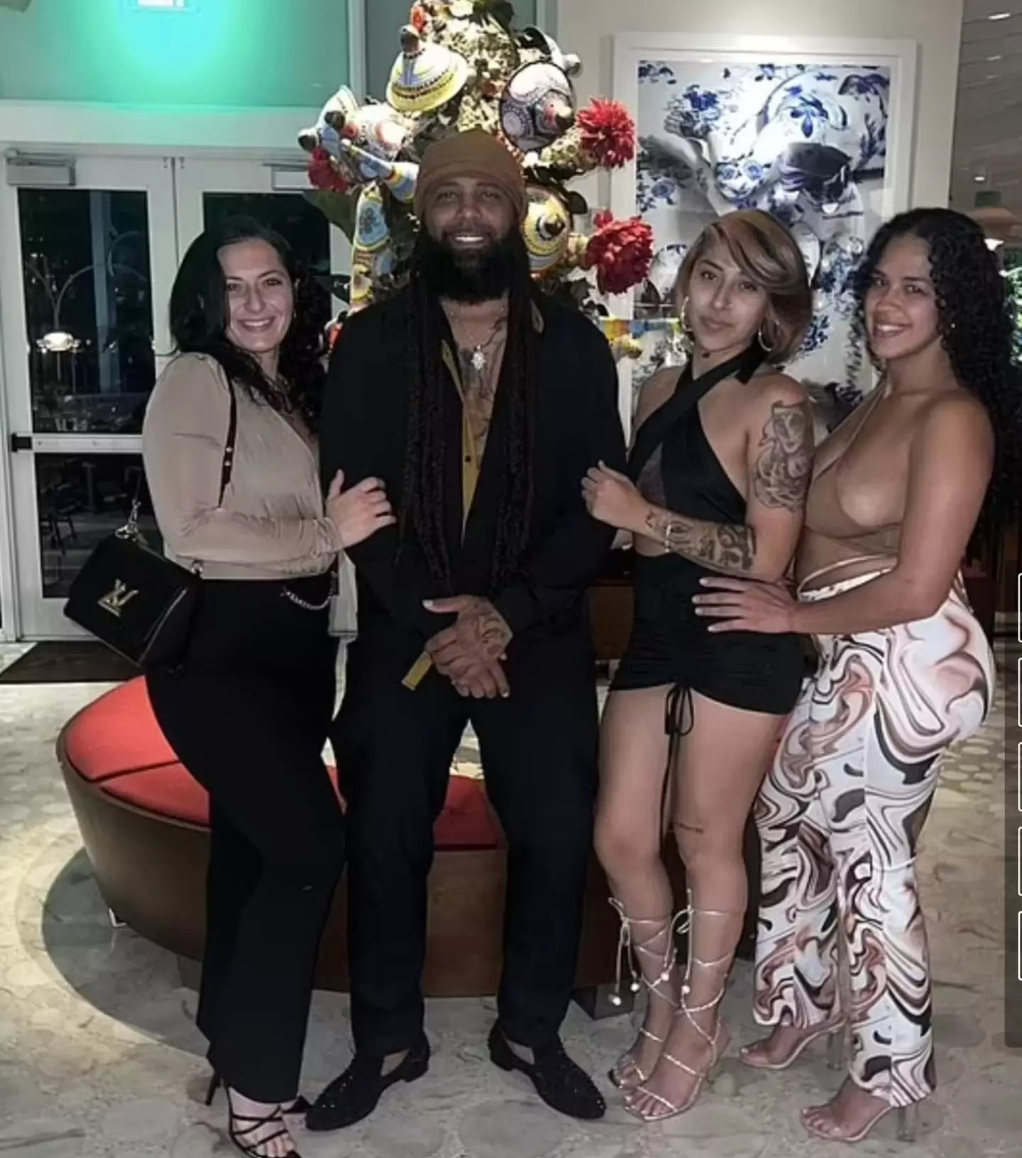 They all live together under the same roof.