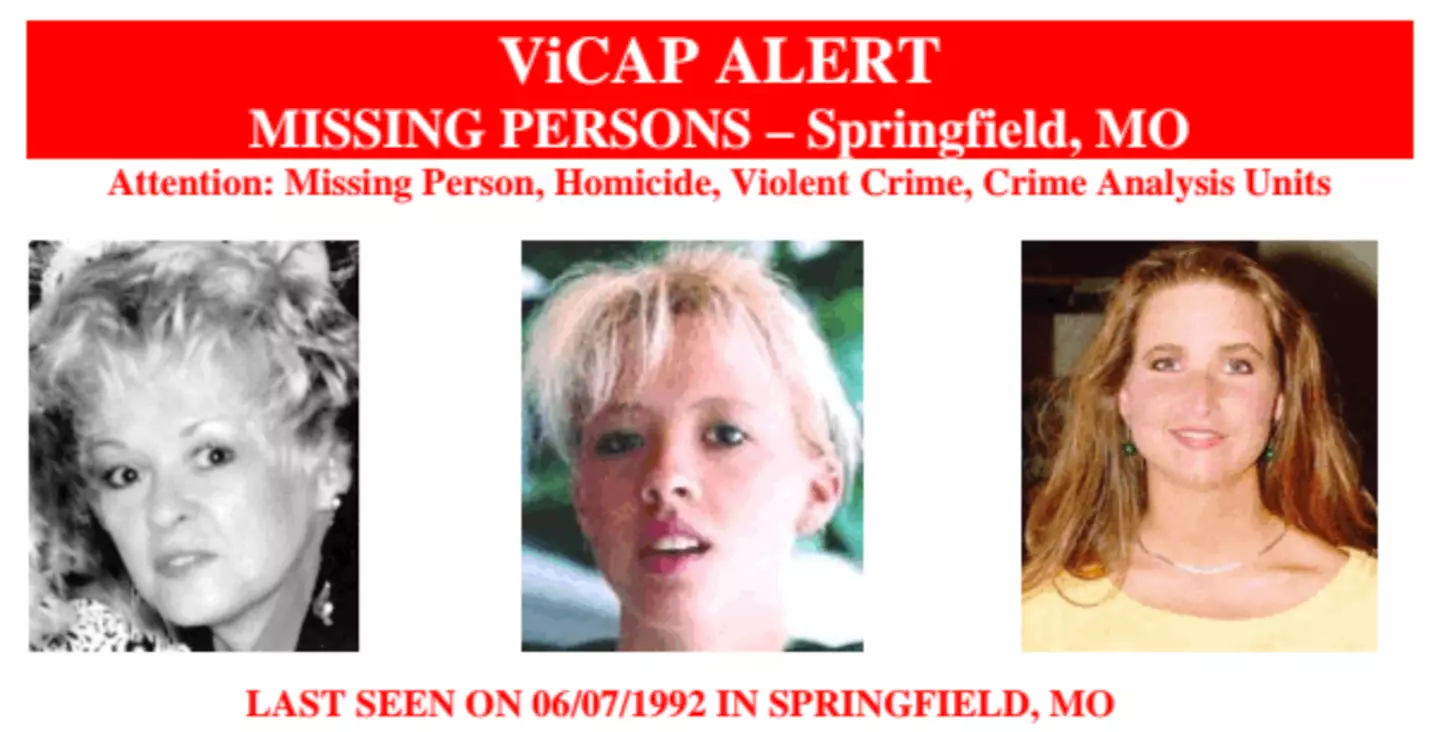 The case of 'The Springfield Three' was not just deemed a missing persons case, foul play was also suspected.