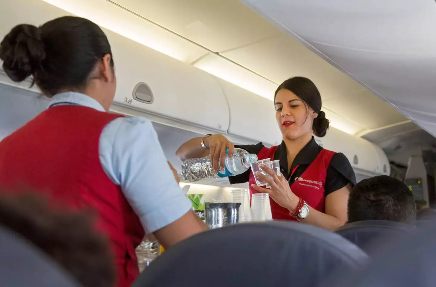 Flight attendants (Alamy)