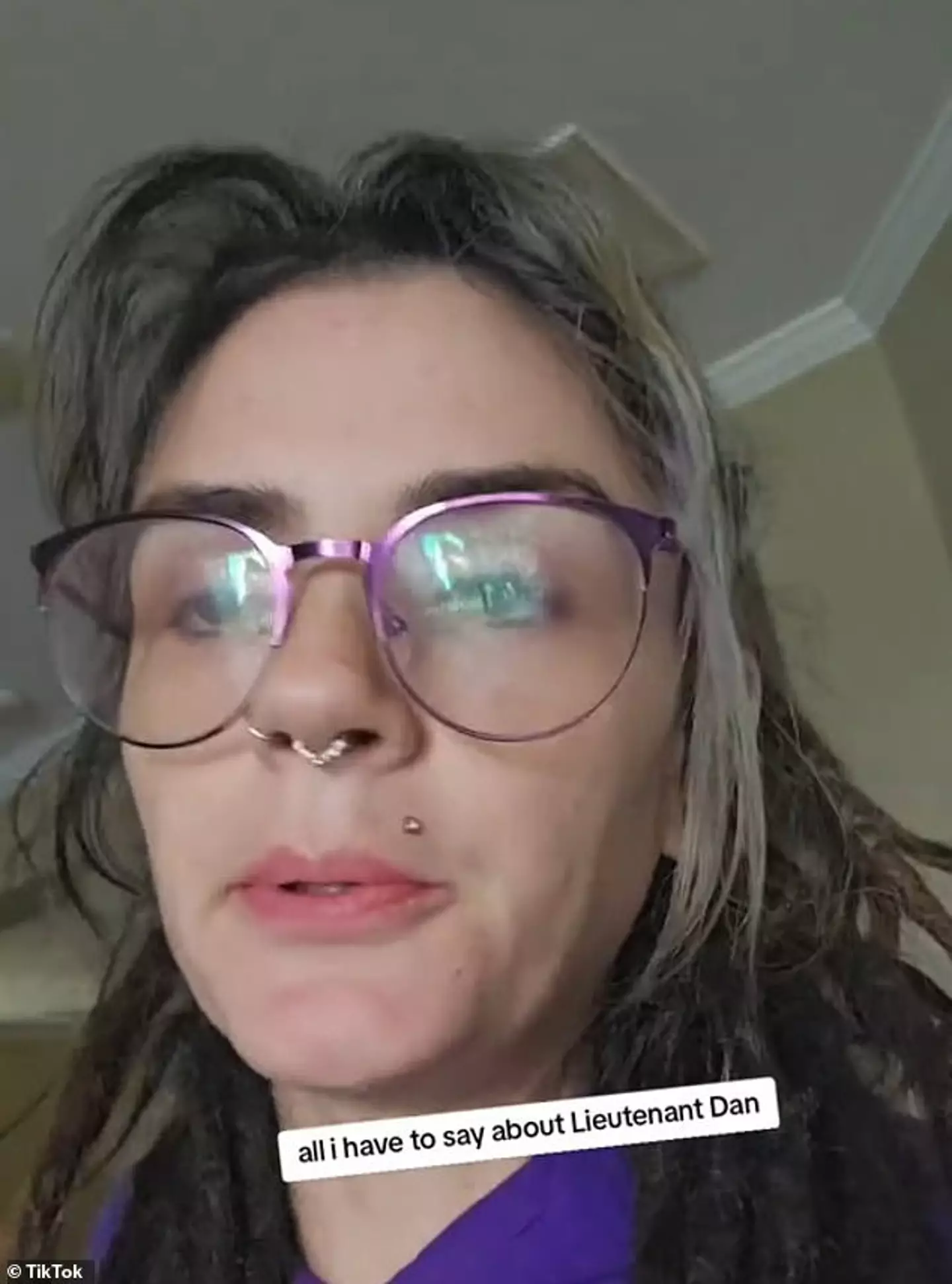 Ashley Ann hit out at influencers who had made her dad go viral (TikTok / aamalinowski)