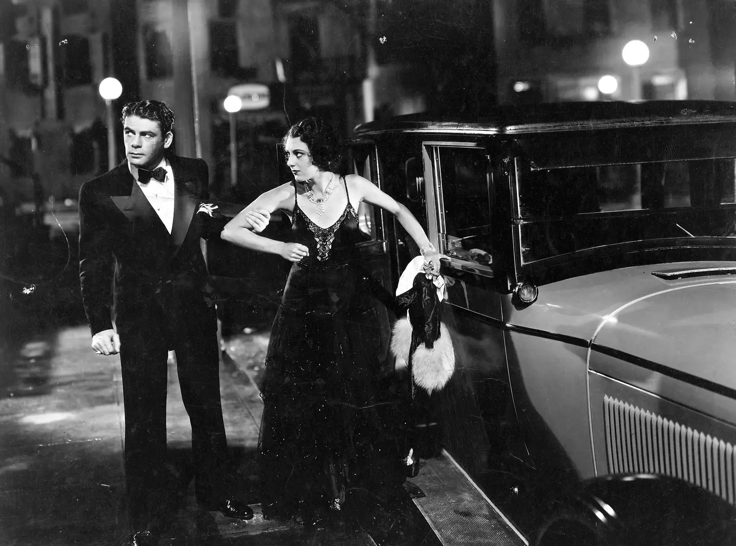 Paul Muni (left). (Getty Images)