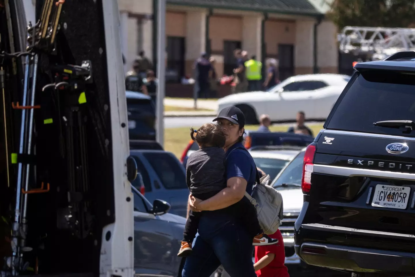 Four have been killed in the shooting (CHRISTIAN MONTERROSA/AFP via Getty Images)