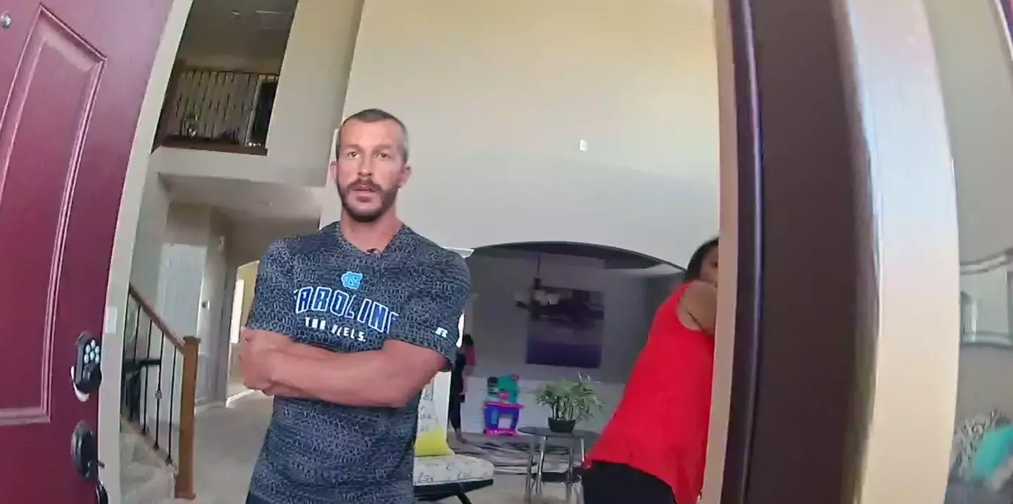 Chris Watts was filmed as he tried to coverup his crimes.