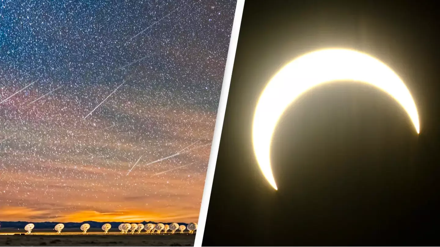 Lunar eclipse and meteor shower are coinciding tomorrow in very rare event