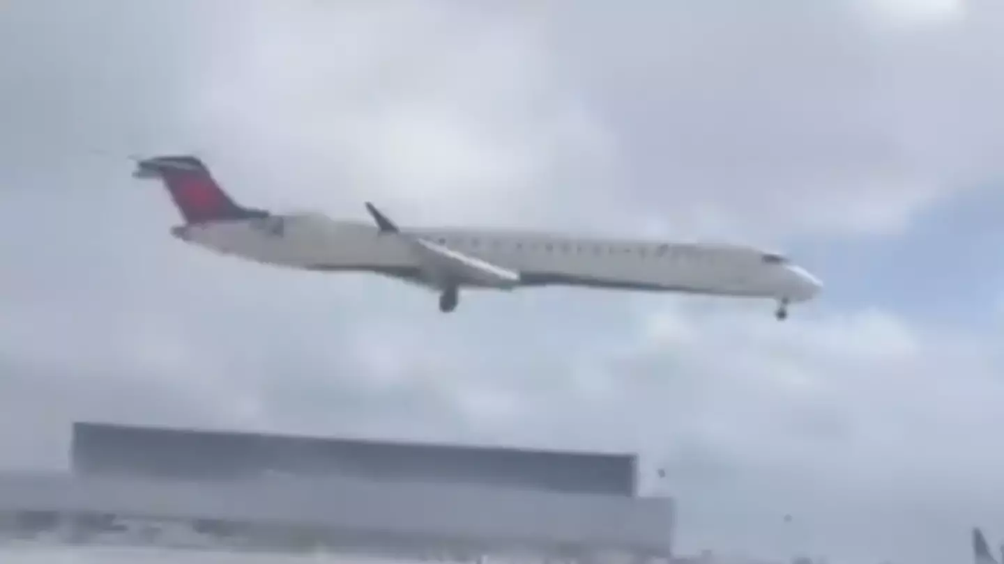 Shocking footage shows how Delta Airlines plane flipped upside-down after crash landing in Toronto