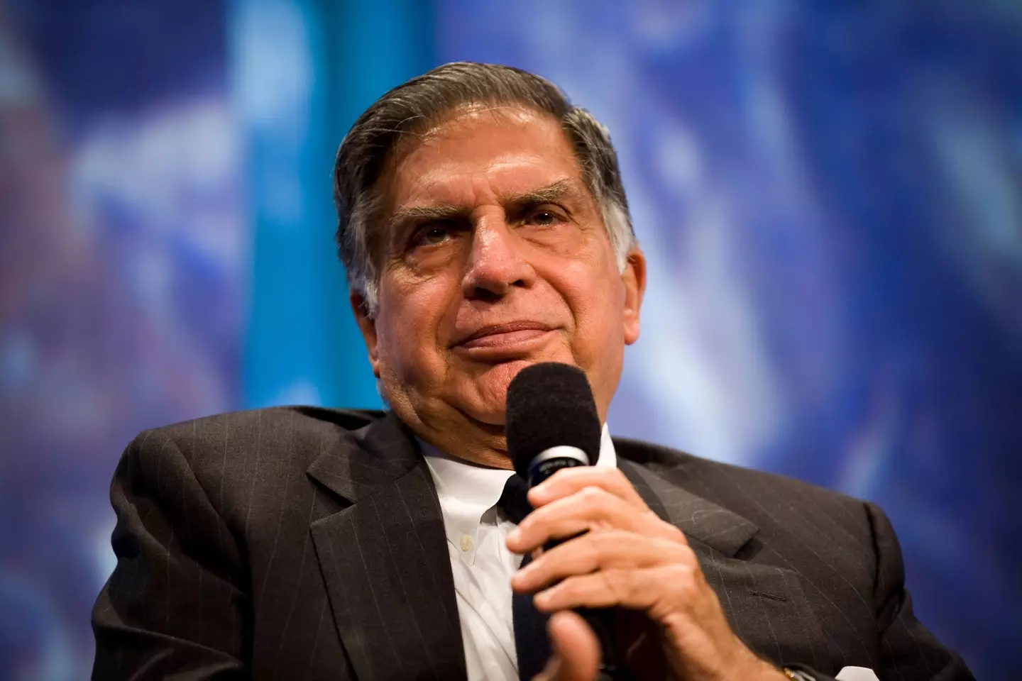 Ratan Tata has donated over $102 billion to healthcare, education, art and culture as well as other charities across India. (Brian Harkin/Getty Images)
