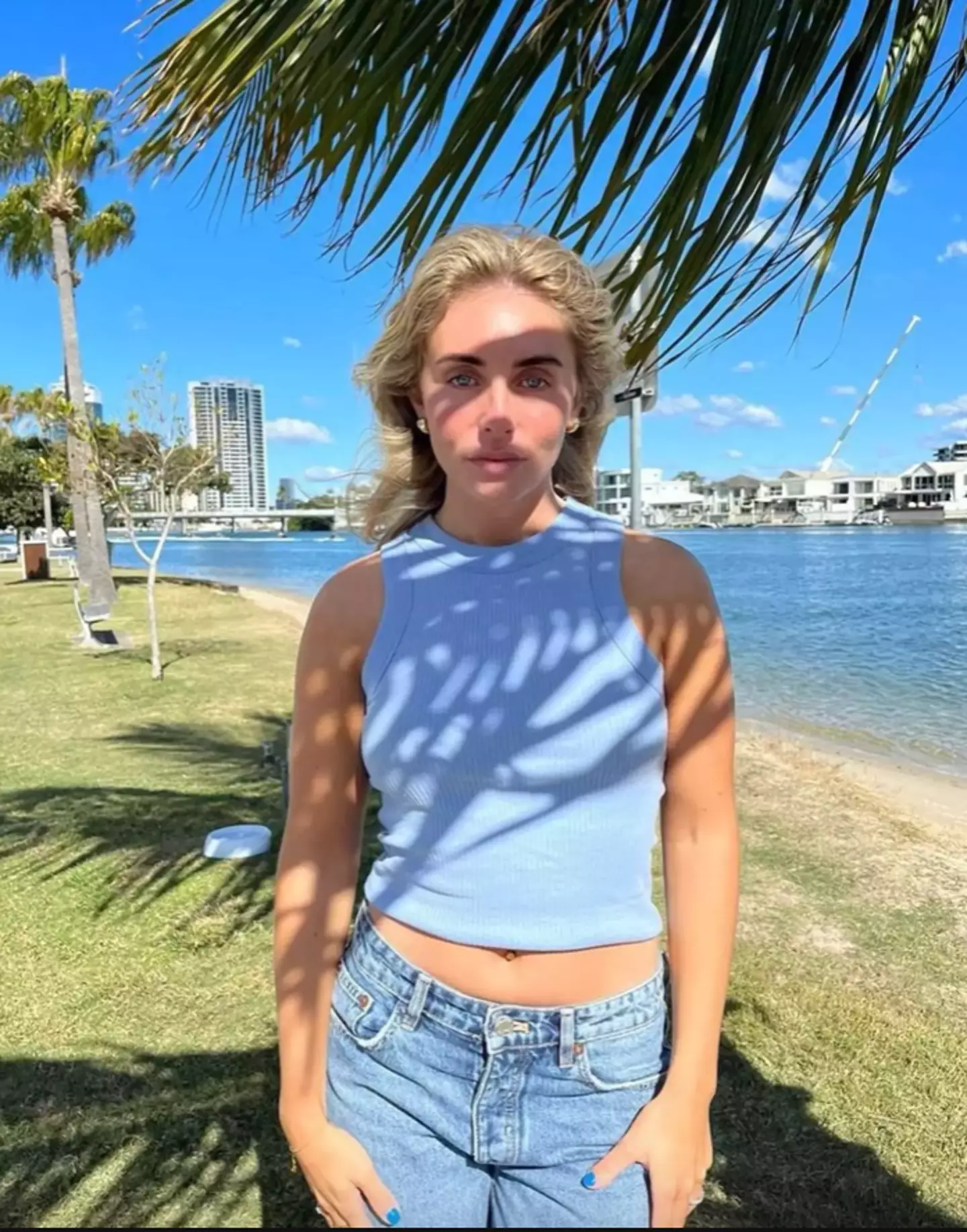 The OnlyFans star is planning on spending the money wisely. (Instagram/@bonnie_blue_xo)