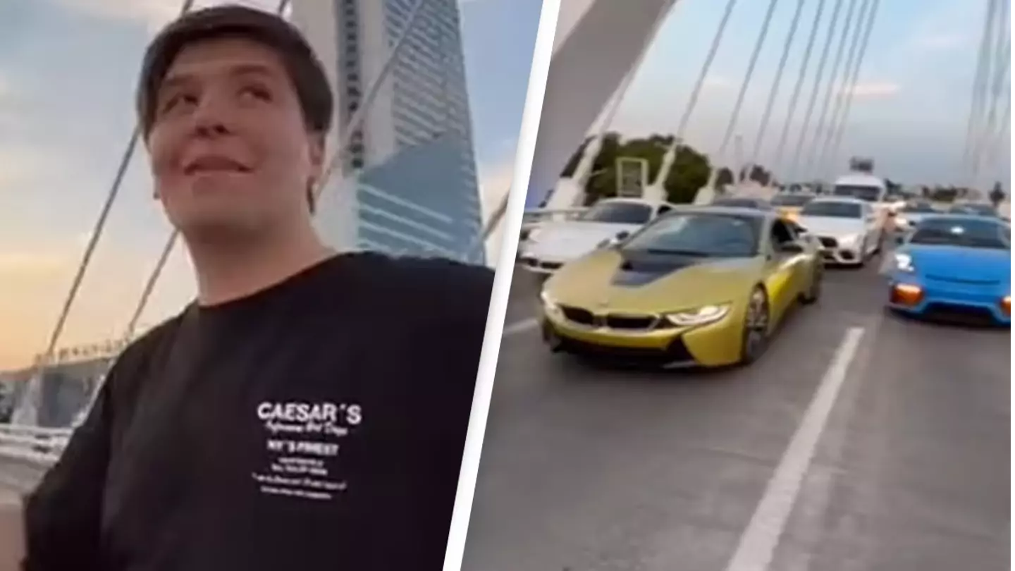 'King Of Mexico' Causes Traffic Jam Boasting About His Wealth