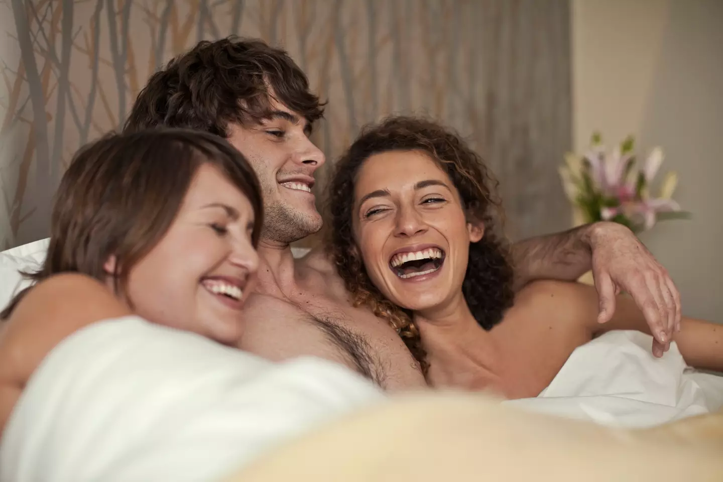Rachel and her husband Nick had a threesome with another woman. (Westend61/Getty Stock)