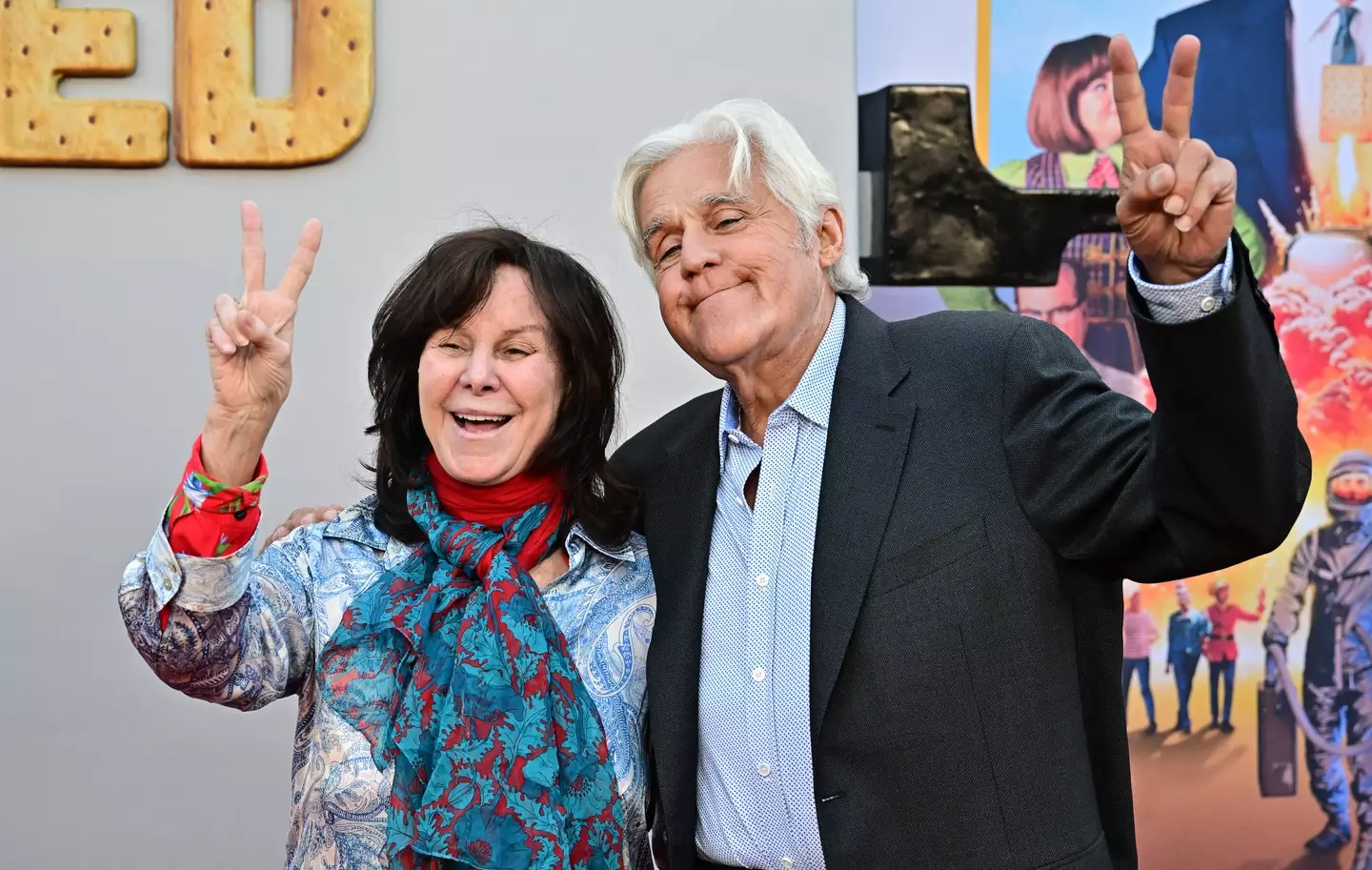 Leno insisted that he doesn't see caring for his wife as work (FREDERIC J. BROWN/AFP via Getty Images)