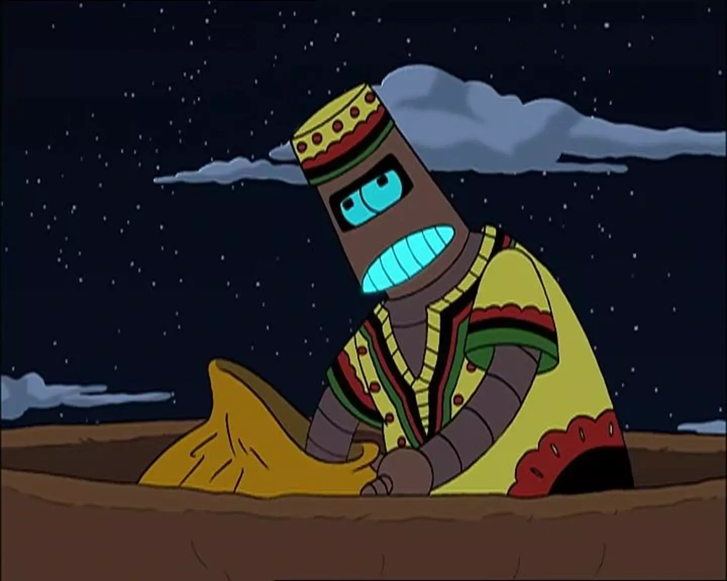 Coolio played the Kwanzaa-bot in three episodes of Futurama.