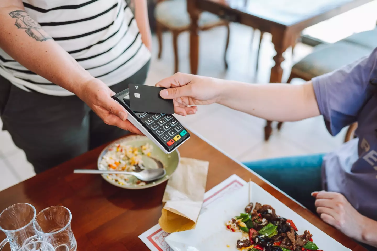 Tipping is typically more common when a face-to-face service is provided.