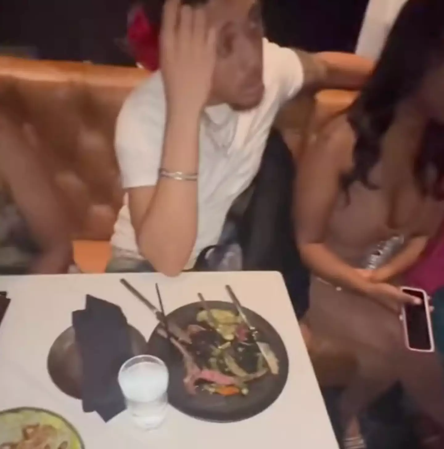 The guests all ordered different things.