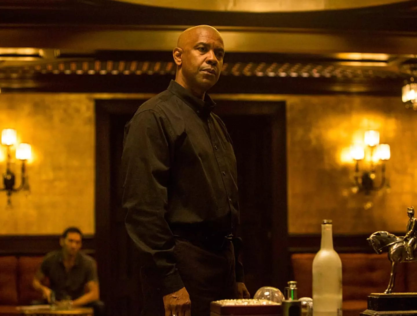 Denzel Washington in The Equalizer.