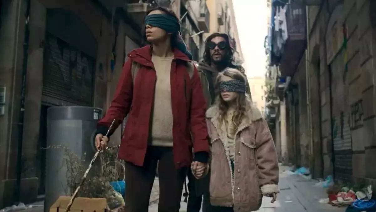 The new film lands next month.